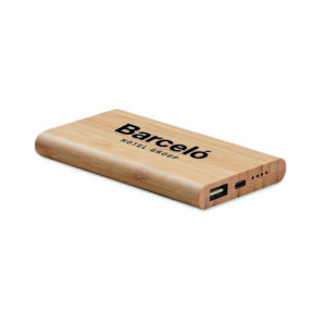 ARENAPOWER C – 4000 mAh Bamboo Powerbank