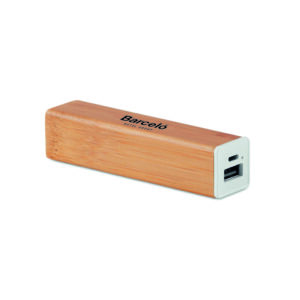 POWERBAM 2200 mAh Bamboo Powerbank