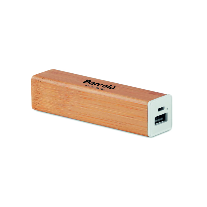 POWERBAM 2200 mAh Bamboo Powerbank