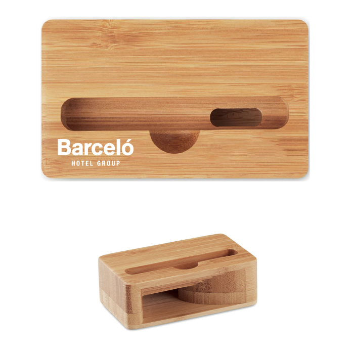 CARACOL Bamboo Smartphone Stand & Passive Amplifier