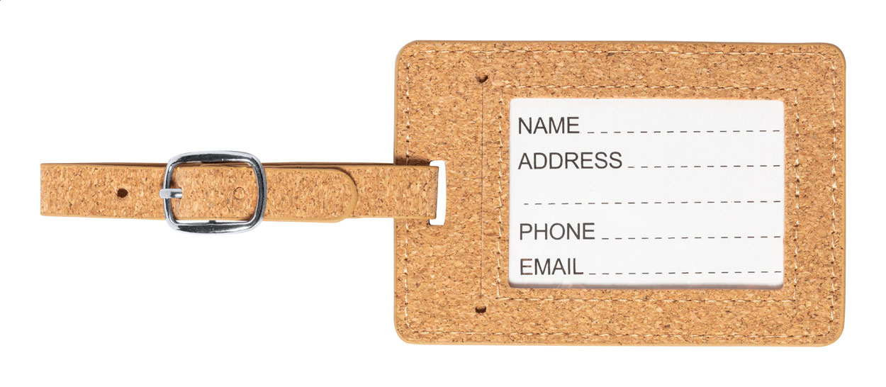 Haneda Cork Luggage Tag - Image 3