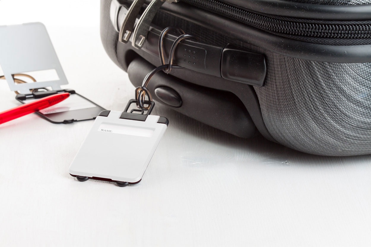 Glasgow Plastic Luggage Tag - Image 2