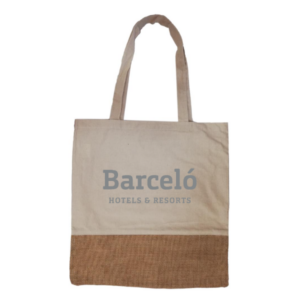 INDIA TOTE – Cotton & Jute Shopping Bag (160 g/m²)